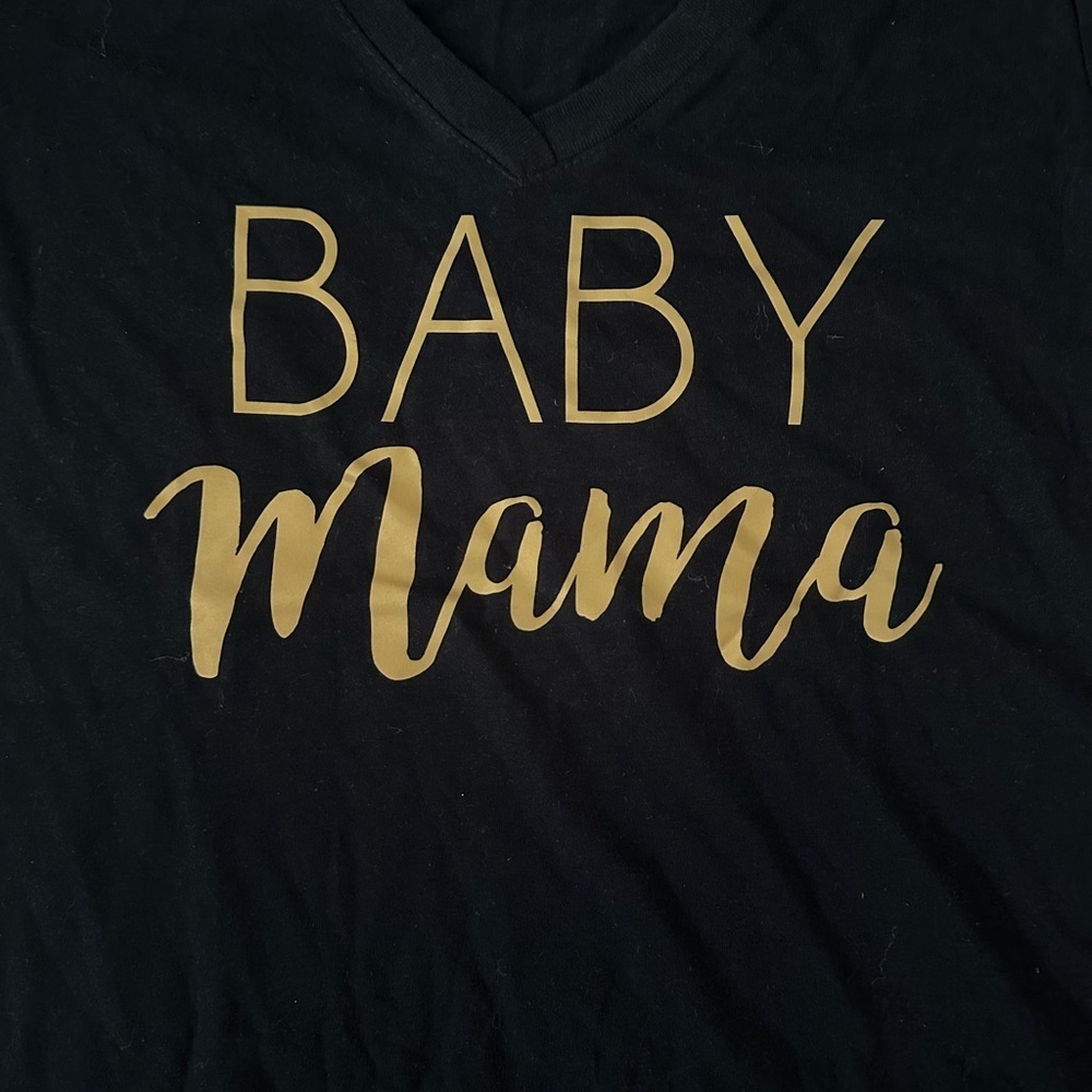 Baby mama shirt pregnancy shirt new mom shirt - Picture 2 of 2